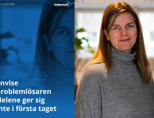 Envise problemlösaren Helene ger sig inte i första taget
