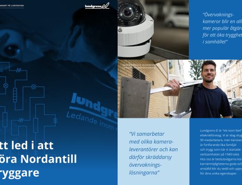 Ett led i att göra Nordantill tryggare